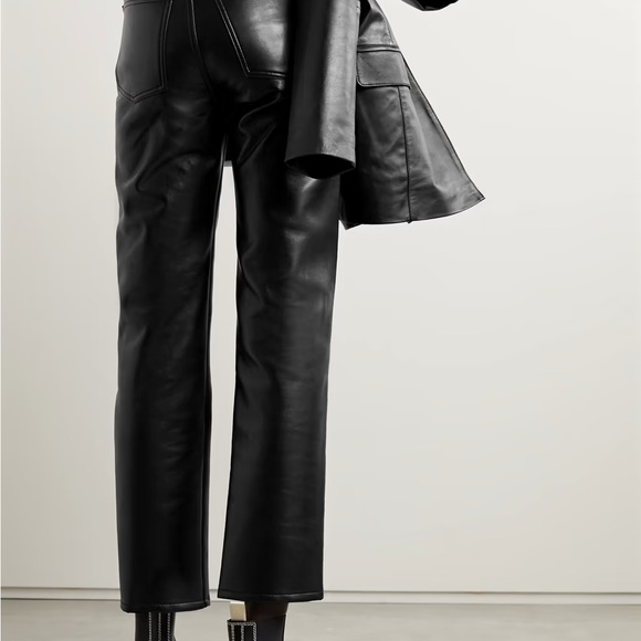 AGOLDE LEATHER 90'S PINCH WAIST - Picture 2 of 10